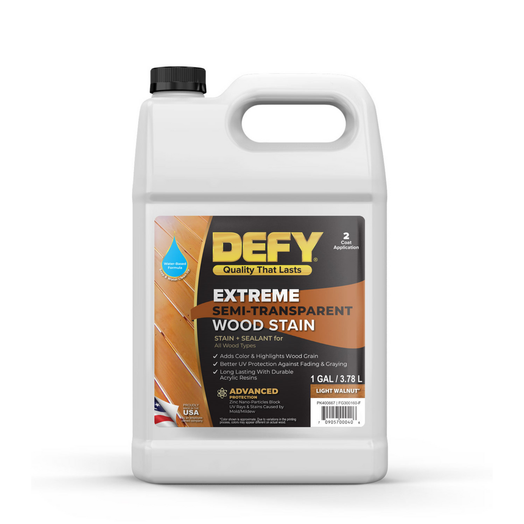 DEFY Extreme Semi-Transparent Wood Stain