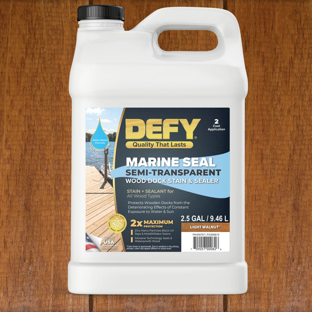 DEFY Marine Seal Semi-Transparent Wood Dock Stain