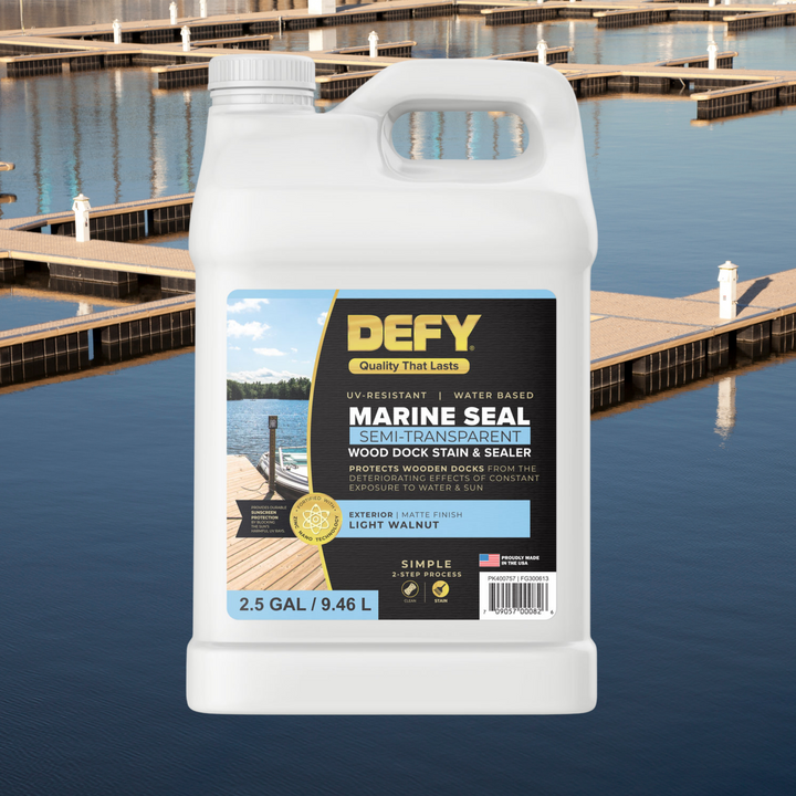 DEFY Marine Seal Semi-Transparent Wood Dock Stain