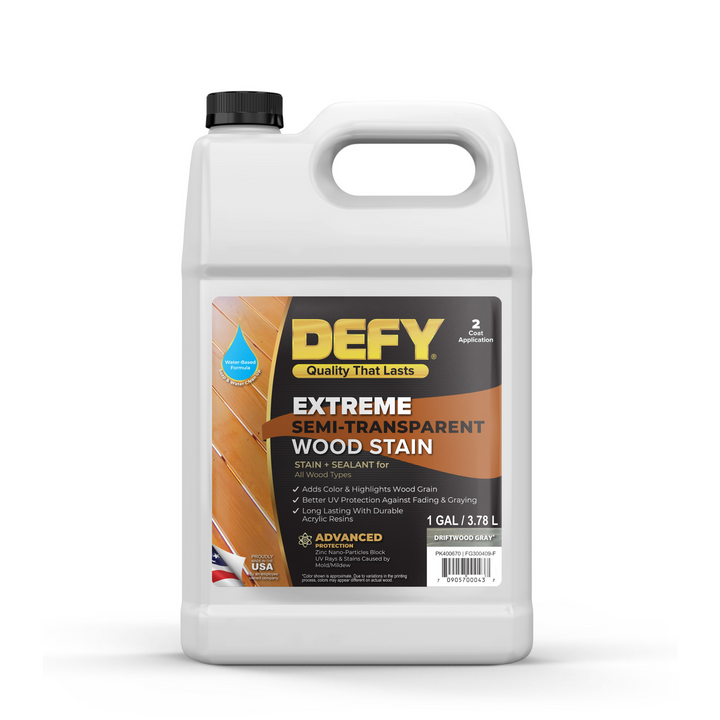 DEFY Extreme Semi-Transparent Wood Stain