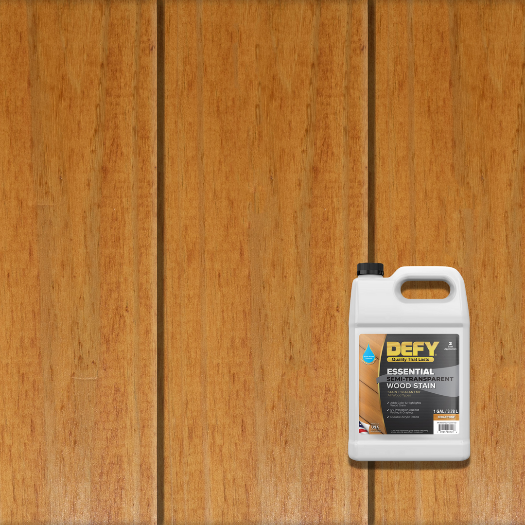 DEFY Essential Semi-Transparent Wood Stain