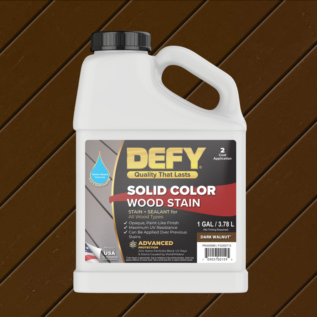 DEFY Solid Color Wood Stain