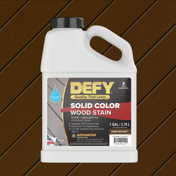 DEFY Solid Color Wood Stain