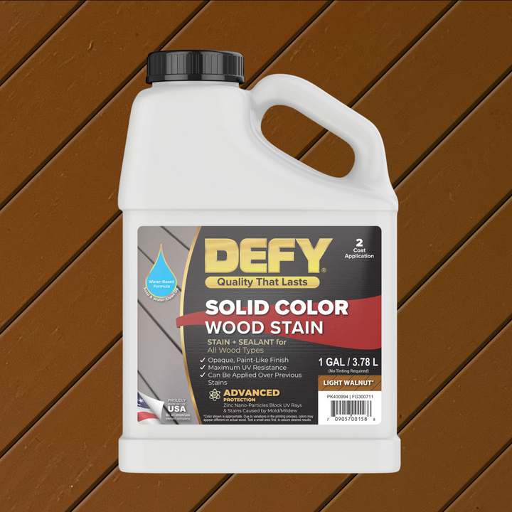 DEFY Solid Color Wood Stain