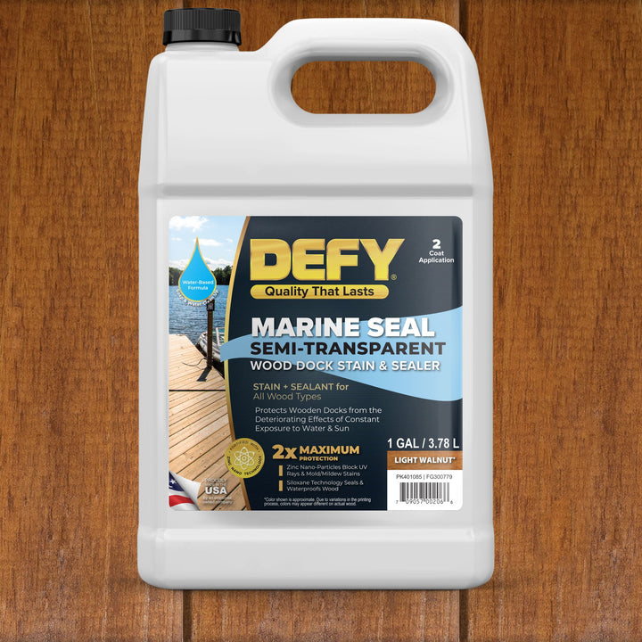DEFY Marine Seal Semi-Transparent Wood Dock Stain