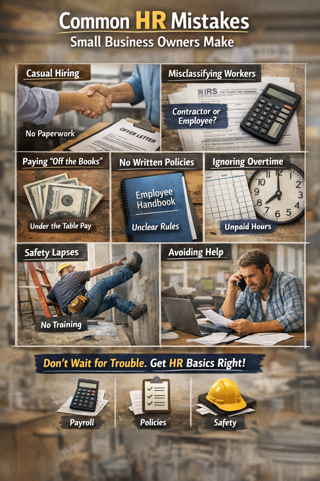 First-Time Employer Mistakes Small Business Owners Make (And How to Avoid Them)